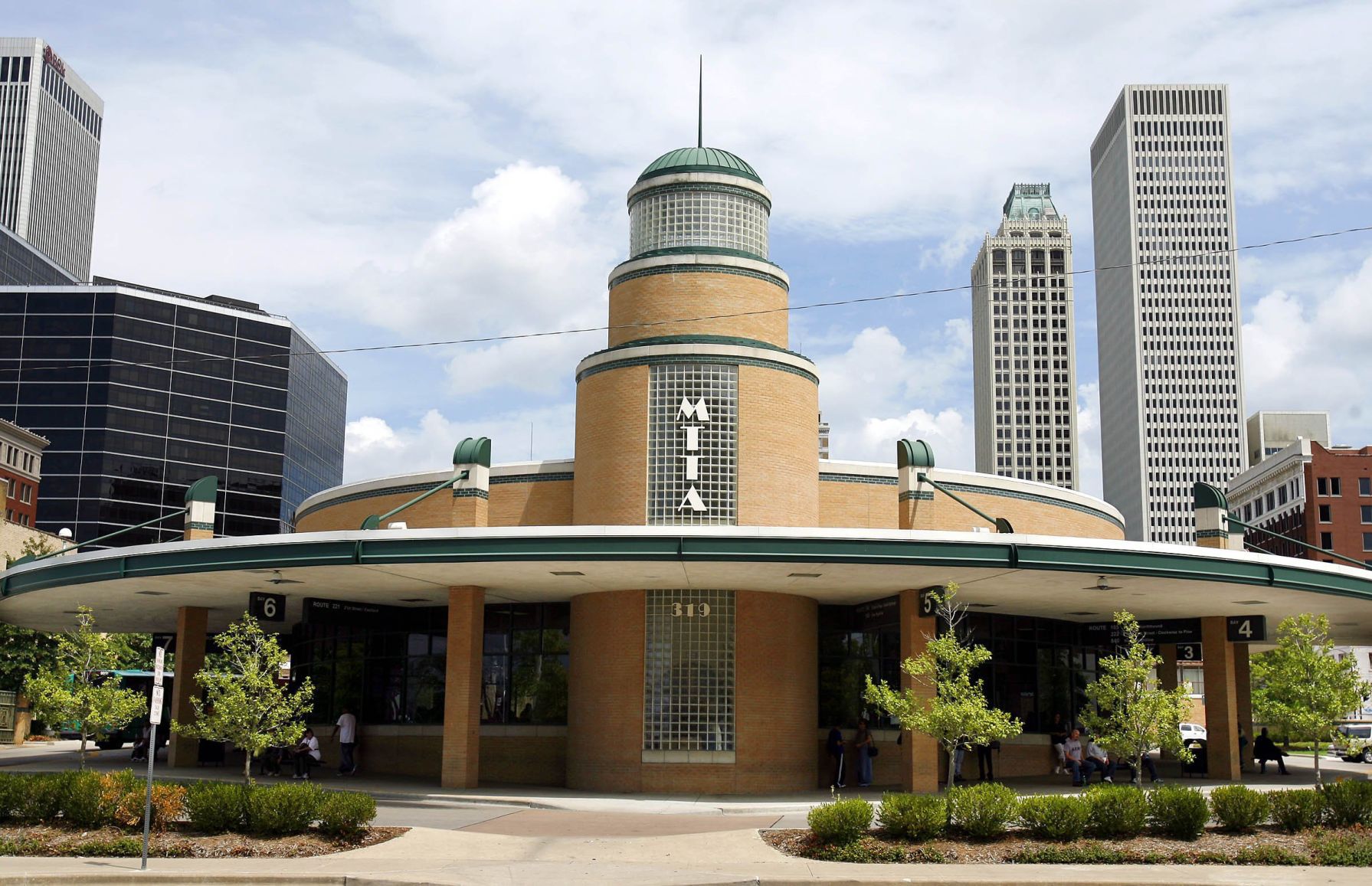 Tulsa Transit station 2006